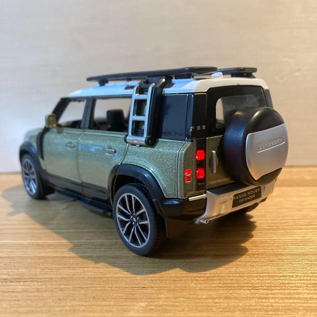 1/32　ランドローバー　ディフェンダー　LAND ROVERDEFENDER　110　 ミニカー　緑　1/32 l suv_画像3