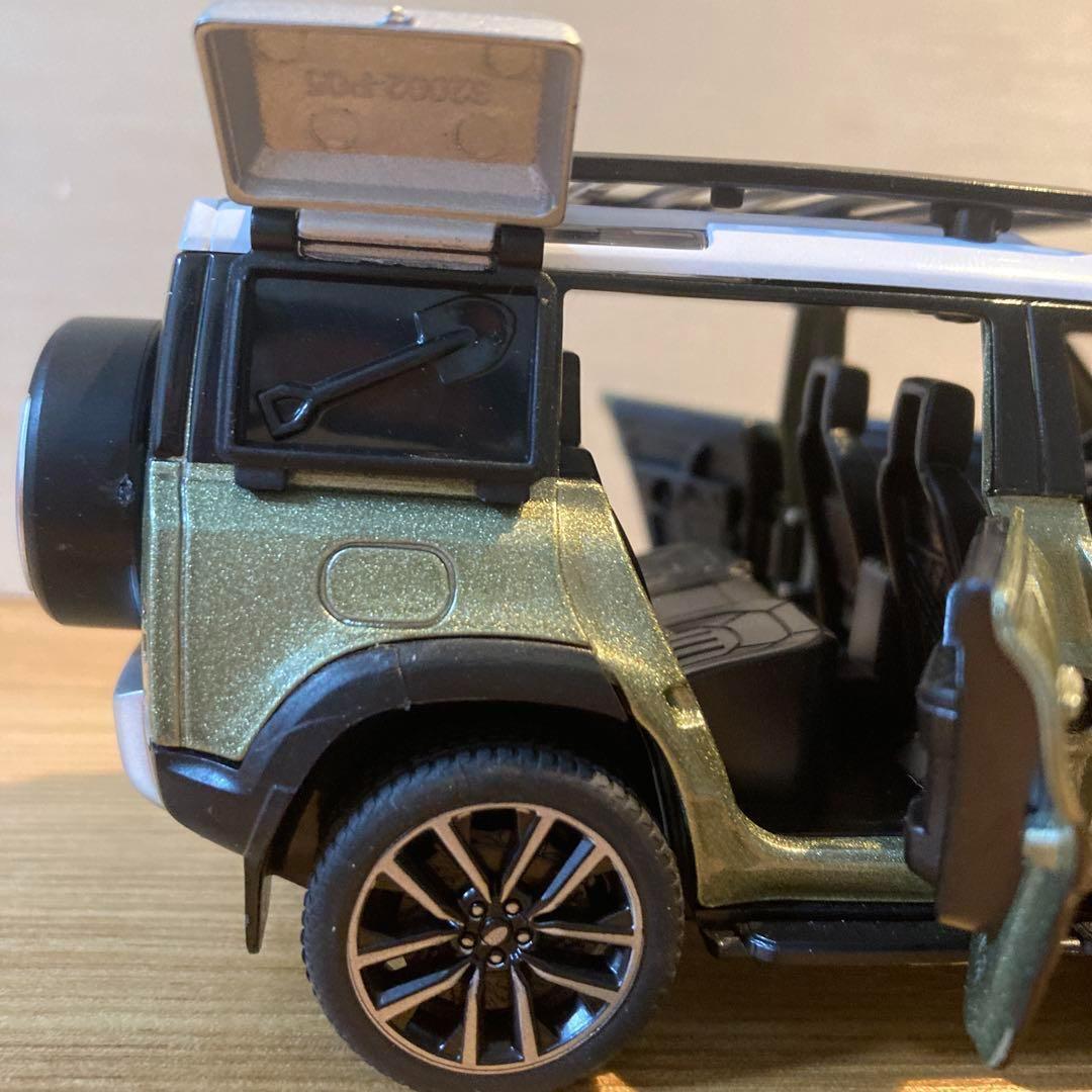 1/32　ランドローバー　ディフェンダー　LAND ROVERDEFENDER　110　 ミニカー　緑　1/32 l suv_画像5