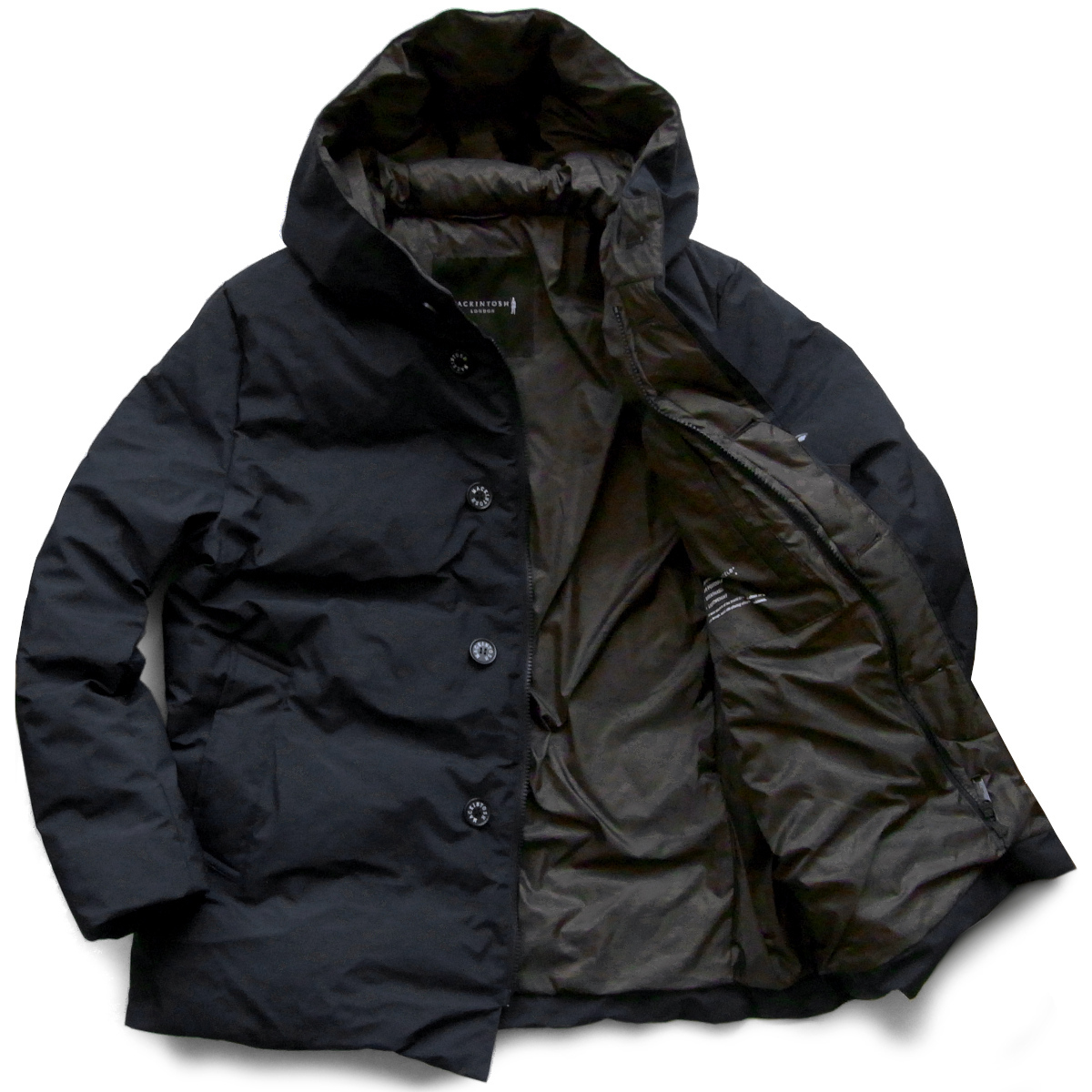 ◇◆MACKINTOSH LONDON/≪PERTEX SHIELDAIR≫ほっこり暖かな着心地!着回し易さが魅力のフーデッドダウンジャケット【40(L~XL)】/13.2万_画像6