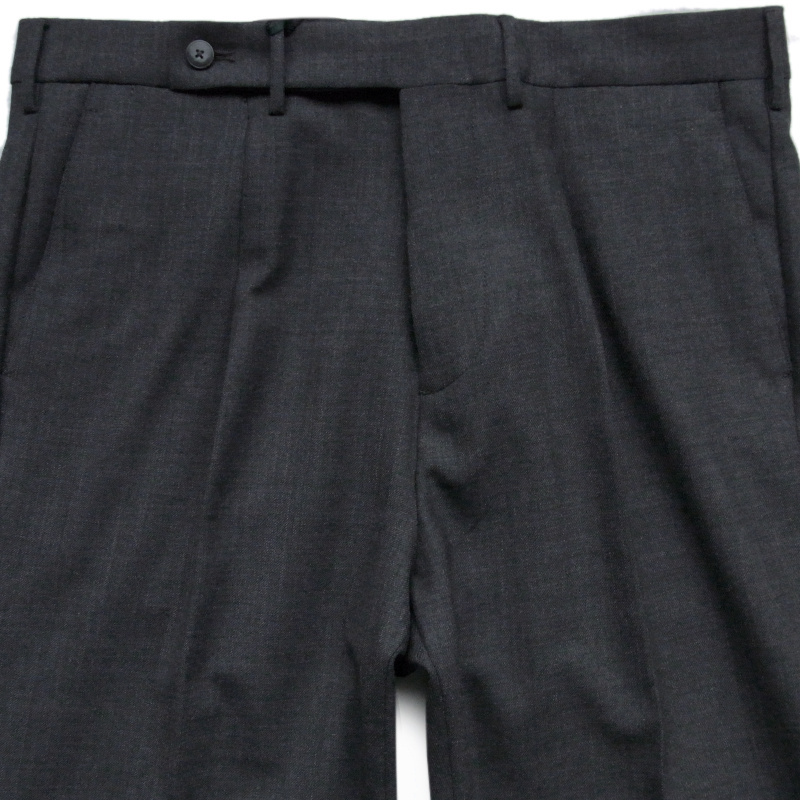 ◇◆BERWICH（ベルウィッチ)/≪bn3000x≫万能にして機能的！ヘヴィロテで穿き回せる優秀な1プリーツテクノウールスラックス【52(W90)】/4万_画像4