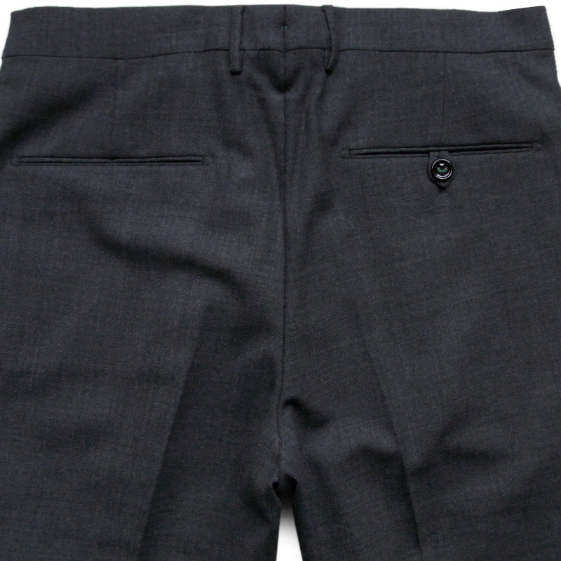 ◇◆BERWICH（ベルウィッチ)/≪bn3000x≫万能にして機能的！ヘヴィロテで穿き回せる優秀な1プリーツテクノウールスラックス【52(W90)】/4万_画像5