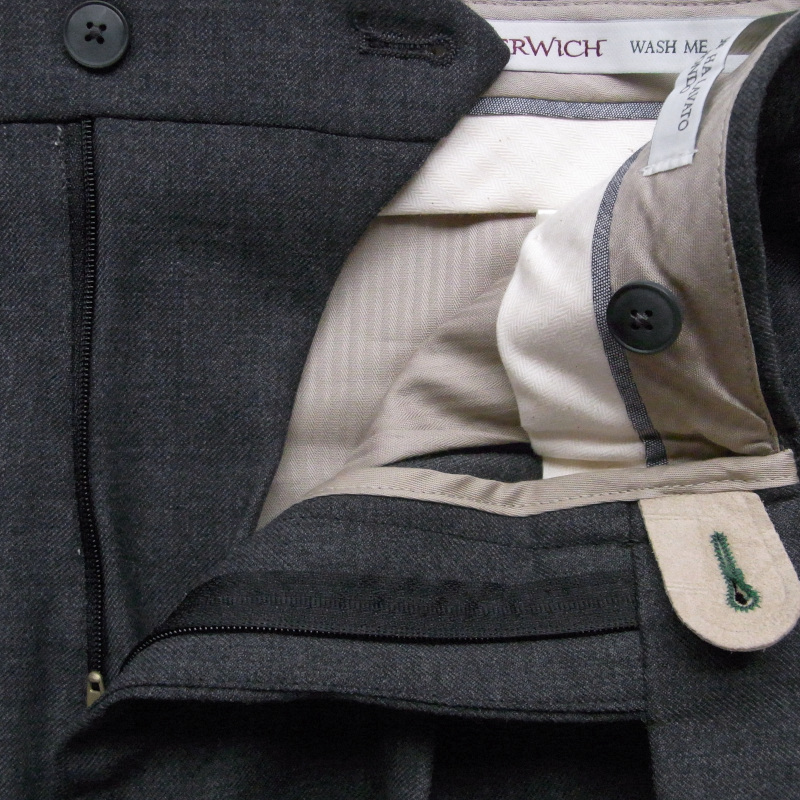 ◇◆BERWICH（ベルウィッチ)/≪bn3000x≫万能にして機能的！ヘヴィロテで穿き回せる優秀な1プリーツテクノウールスラックス【52(W90)】/4万_画像6