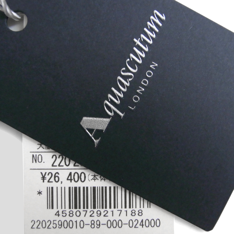  ◇◆Aquascutum（アクアスキュータム）/幅広いシーンで活躍するドレス顔！ビジネスでも無難に使えるレザーベルト【F】/2.6万_画像7