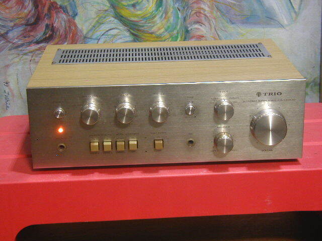 ☆★トリオ製、 プリメインアンプ KA-1400G 動作良好ですよ。★☆_画像2
