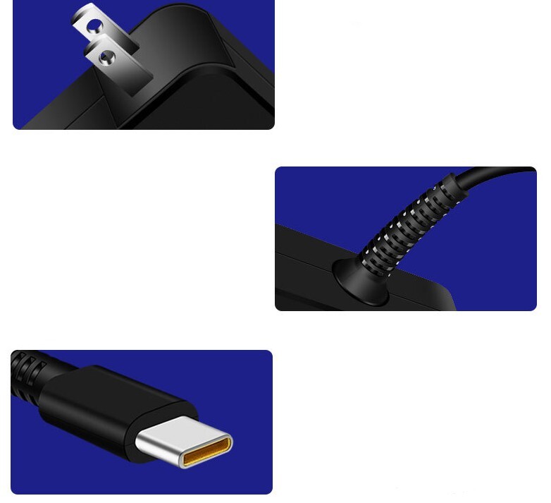 90W Type-C ACアダプター タイプC PD充電対応 USB-C急速充電HP レノボ Lenovo Macbook pro Dell Fujitsu Toshiba交換用70W 67W 65W 45W 30W_画像2