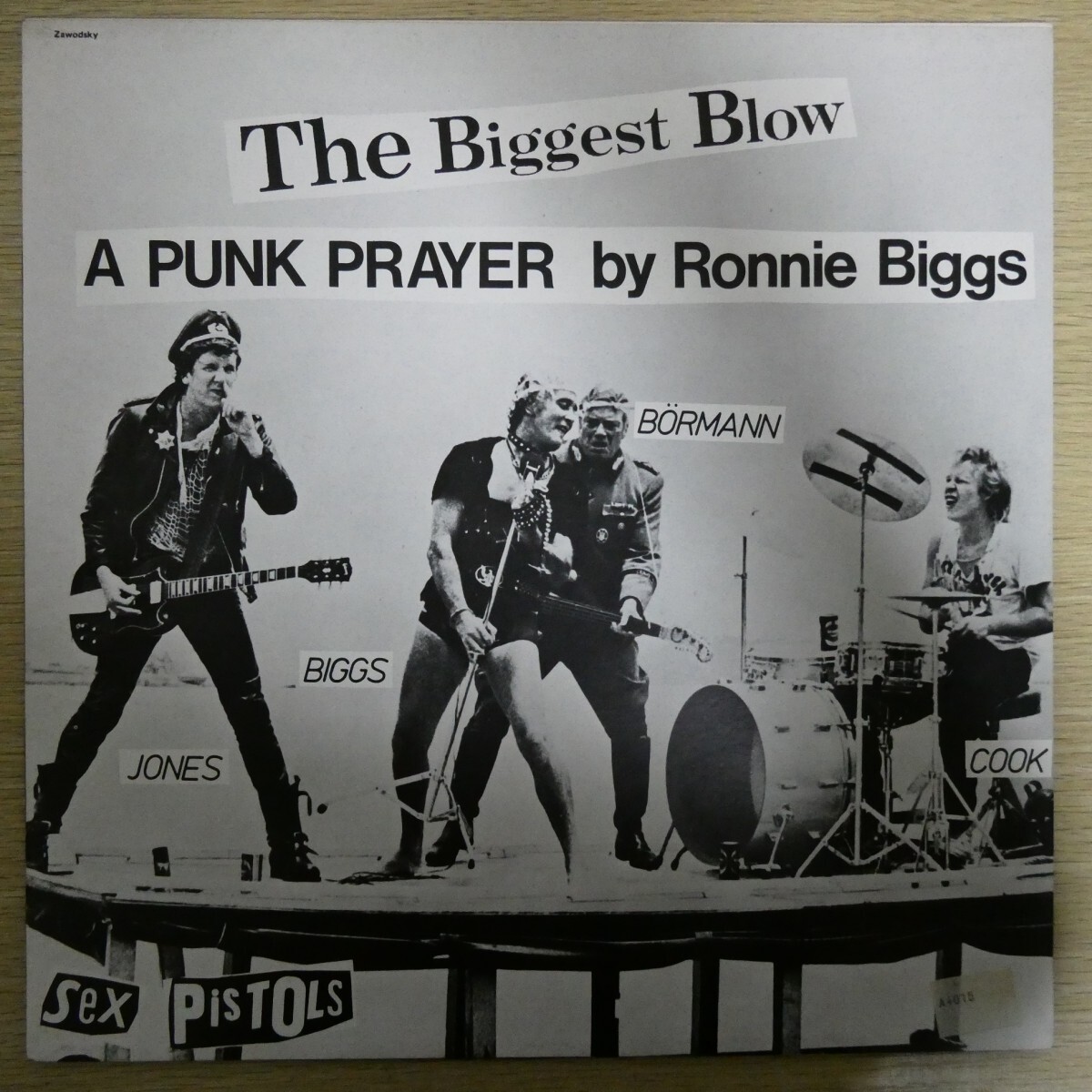 LP5547☆UK/Virgin「Sex Pistols / The Biggest Blow A Punk Prayer By Ronnie Biggs / VS-22012」_画像1