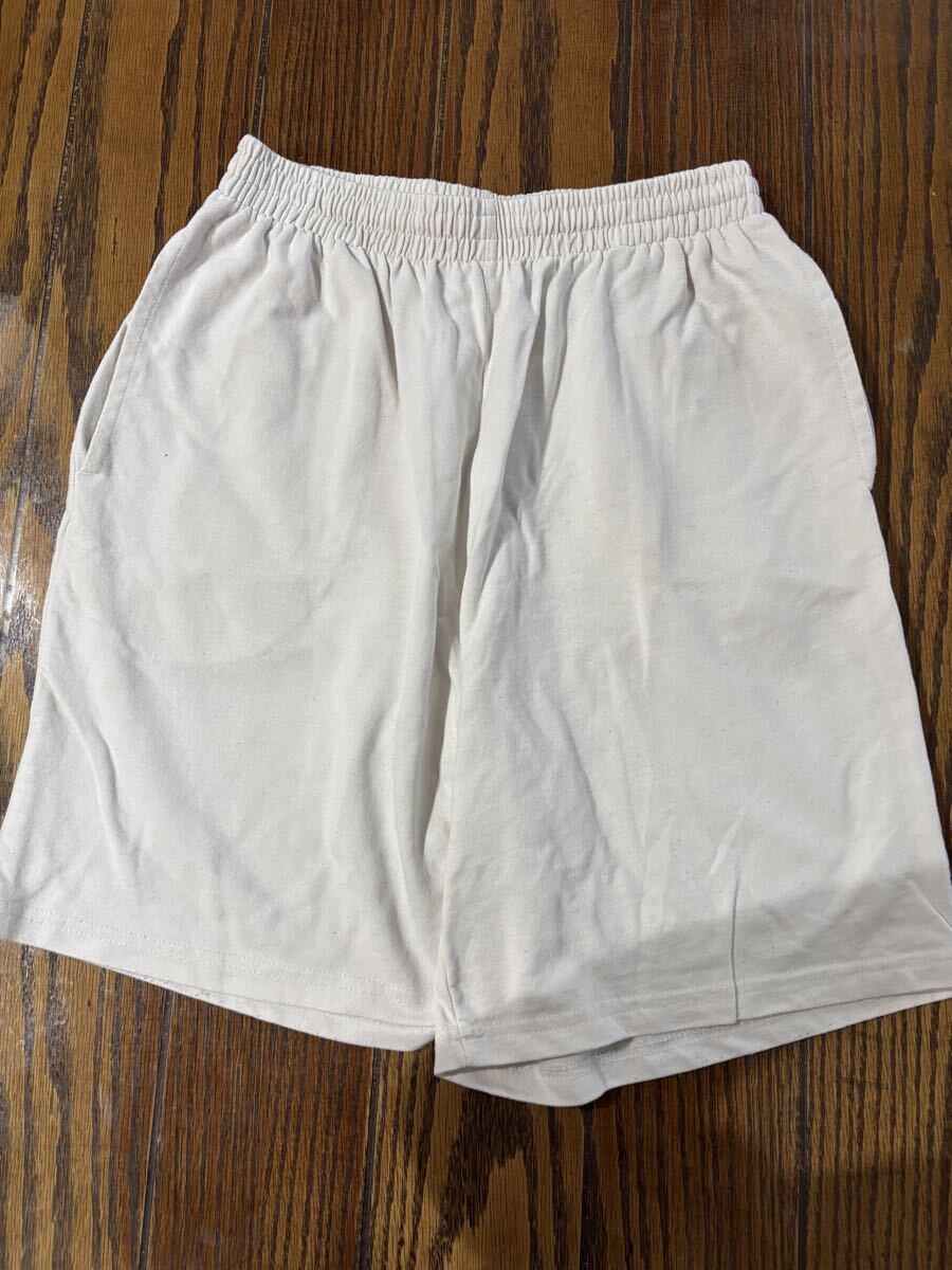ホワイト ショートパンツ ゴムウエスト_画像1