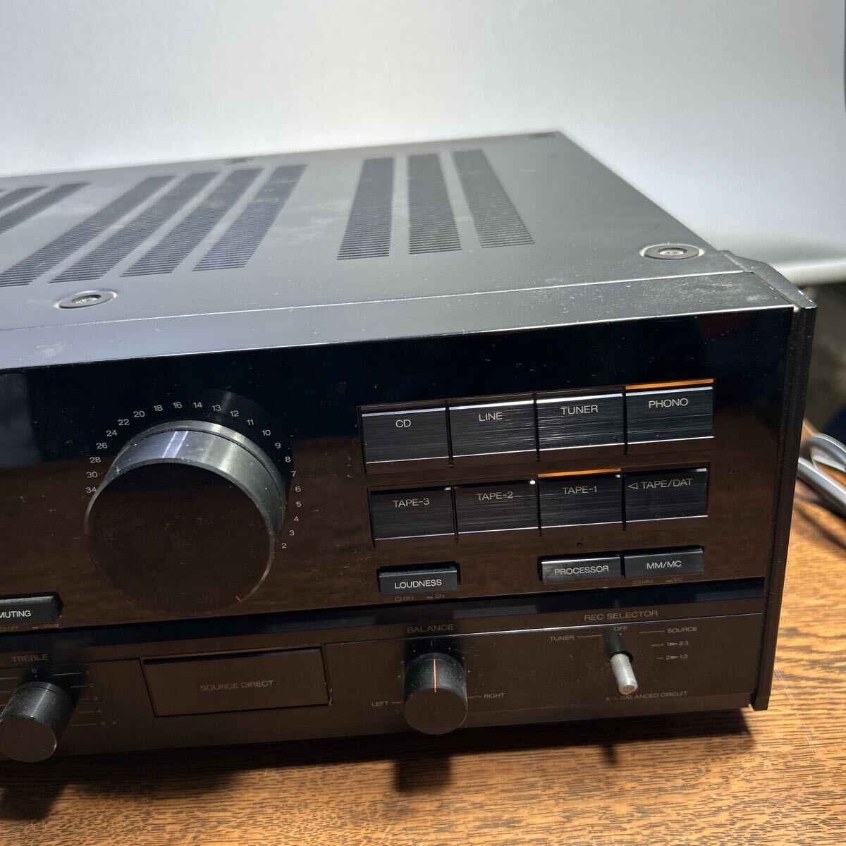 SANSUI AU-α607 основной предусилитель б/у текущее состояние товар контрольный номер 580 основной предусилитель 