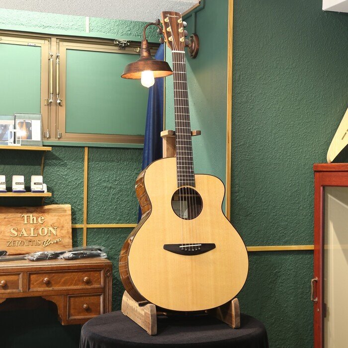 送料無料 Baden A-SR-NVS ベーデン ギター アコースティックギター 未使用 オール単板 検品調整済出荷 ギグバッグ付_画像2