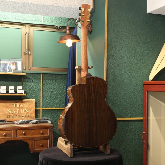 送料無料 Baden A-SR-NVS ベーデン ギター アコースティックギター 未使用 オール単板 検品調整済出荷 ギグバッグ付_画像3