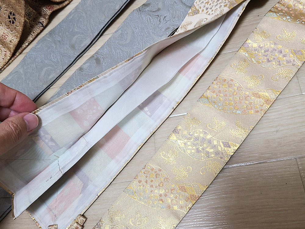 (27) イタミあり 真宗大谷派 輪袈裟 略式畳袈裟 まとめて 倶威儀畳袈裟僧侶仏教仏具法衣袈裟東本願寺の画像9