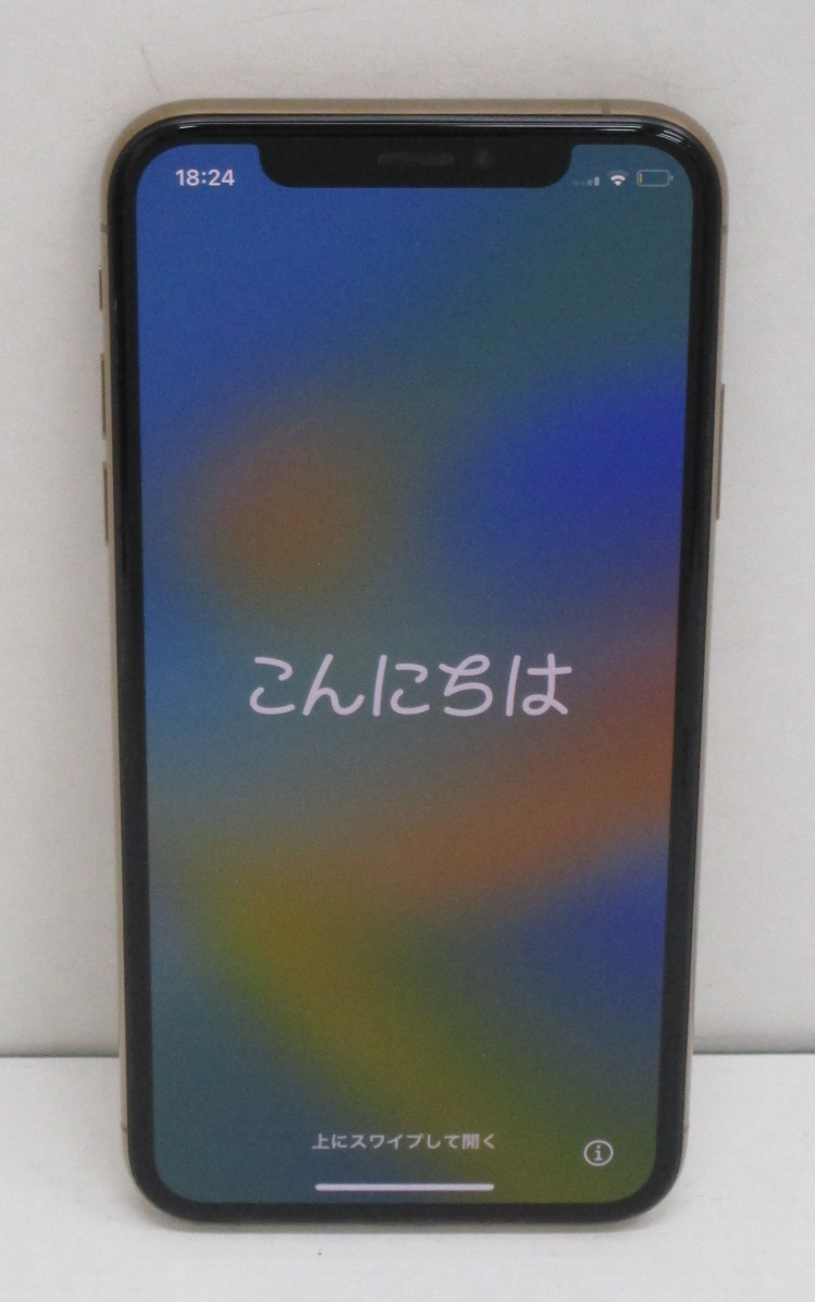 H1016-1H/ iPhone XS 64GB docomo ○判定 SIMフリー_画像1