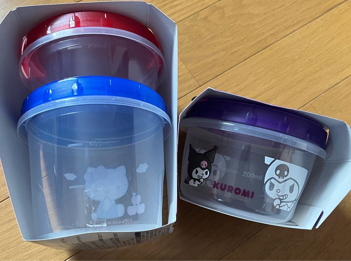 ★ジップロック　スクリューロック★キティちゃん★クロミちゃん★サンリオ★Ziploc★HELLO KITTY★KUROMI★コラボ_画像2