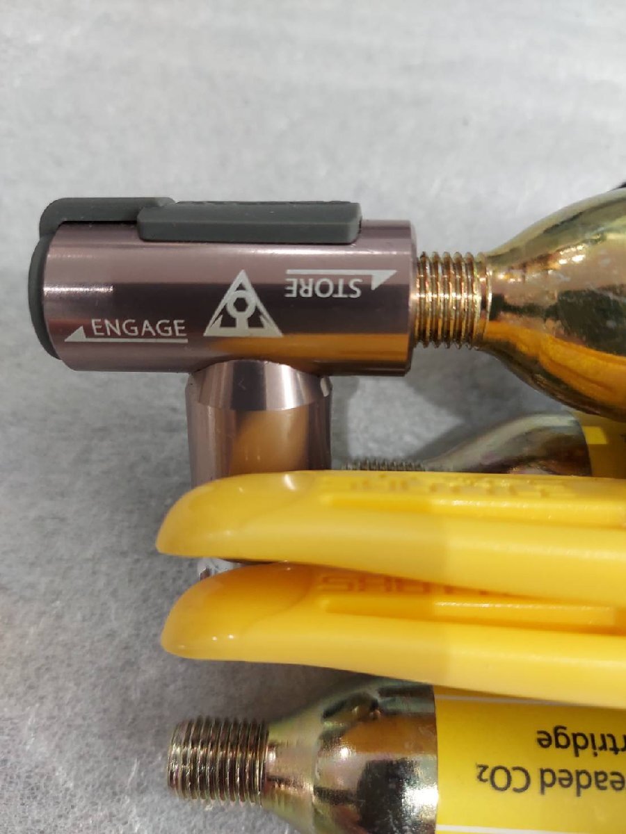 TOPEAK(トピーク) エアーブースター レースポッド CO2 カートリッジ 16g 9本セット