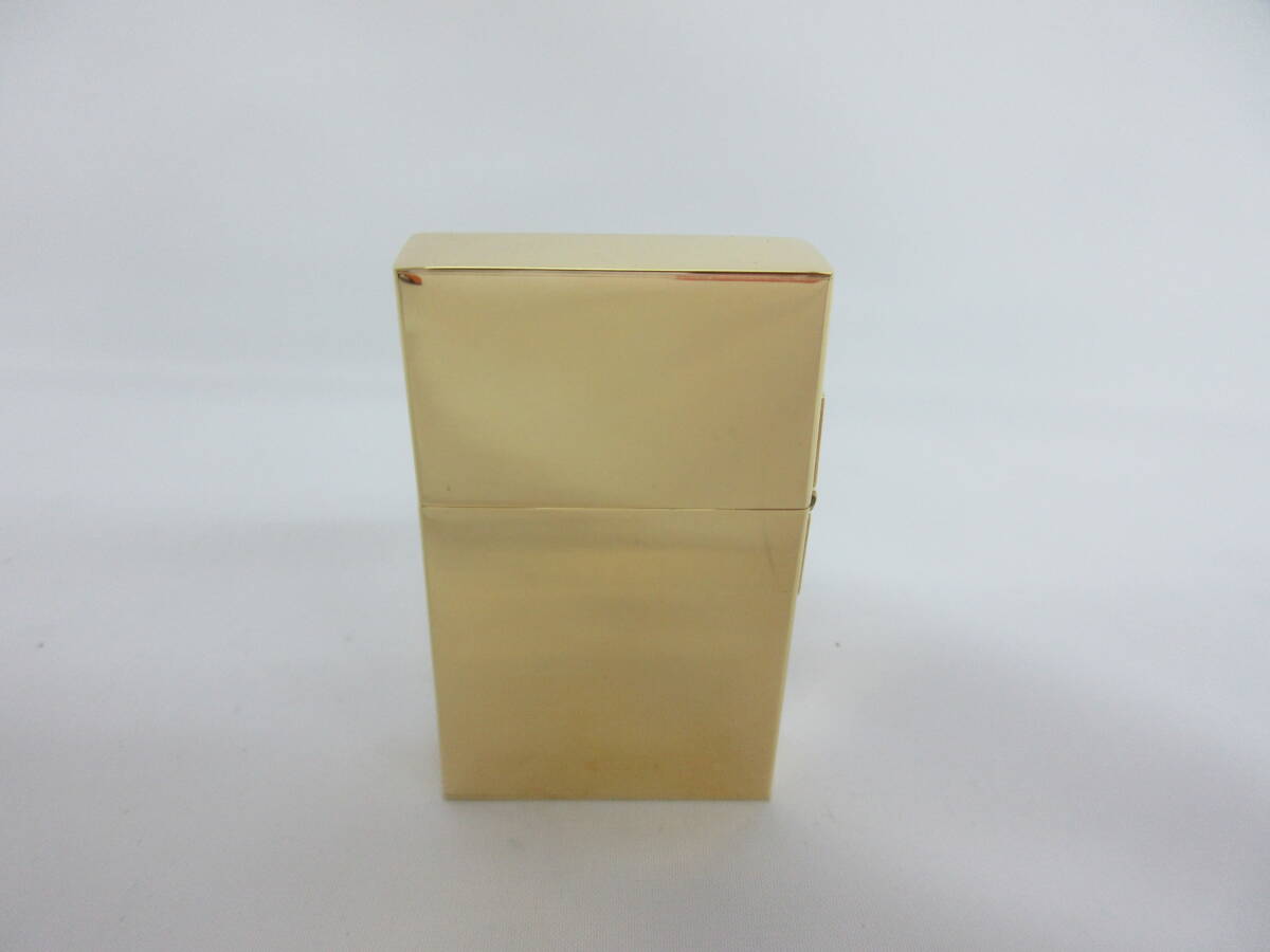 (2-1)【未使用・保管品】Zippo/ジッポー 1933 REPLICA FIRST RELEASE レプリカ ファースト リリー ゴールドカラー ケース付きの画像4