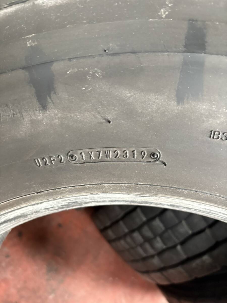 ★DUNLOP ダンロップタイヤ 275/70R22.5 SP680 4本セット 中古2019年製★_画像4