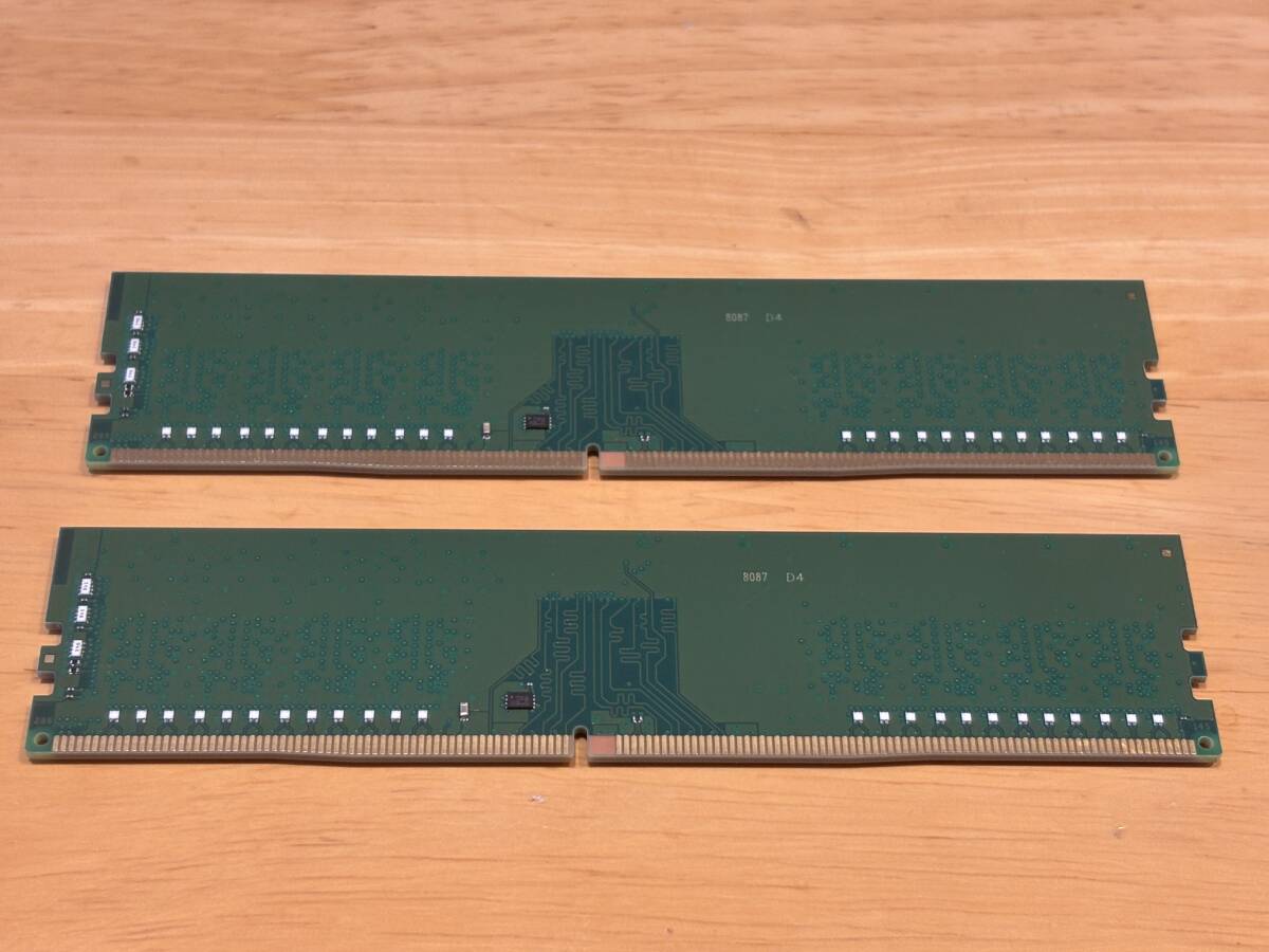 デスクトップPC用 メモリ ８GB×２枚 １６GB Kingston PC4-2666Vの画像3