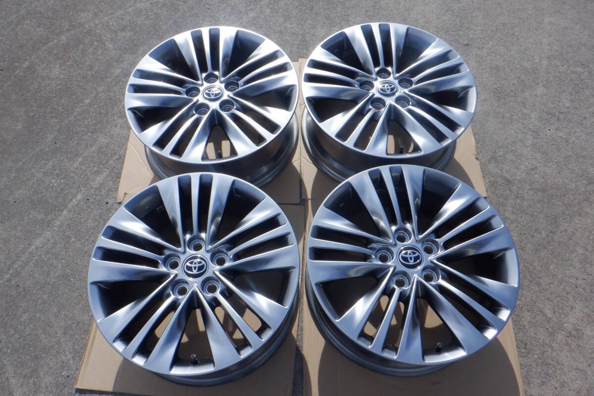 40 серия Alphard Vellfire оригинальный 18 дюймовый 7J +40 PCD120 5H 4 листов SET с новой машины прекрасный товар 40 серия Alphard Vellfire оригинальный 18 дюймовый 7J +40 PCD120 5H 4 листов SET с новой машины прекрасный товар