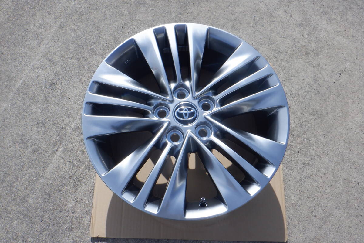 40 серия Alphard Vellfire оригинальный 18 дюймовый 7J +40 PCD120 5H 4 листов SET с новой машины прекрасный товар