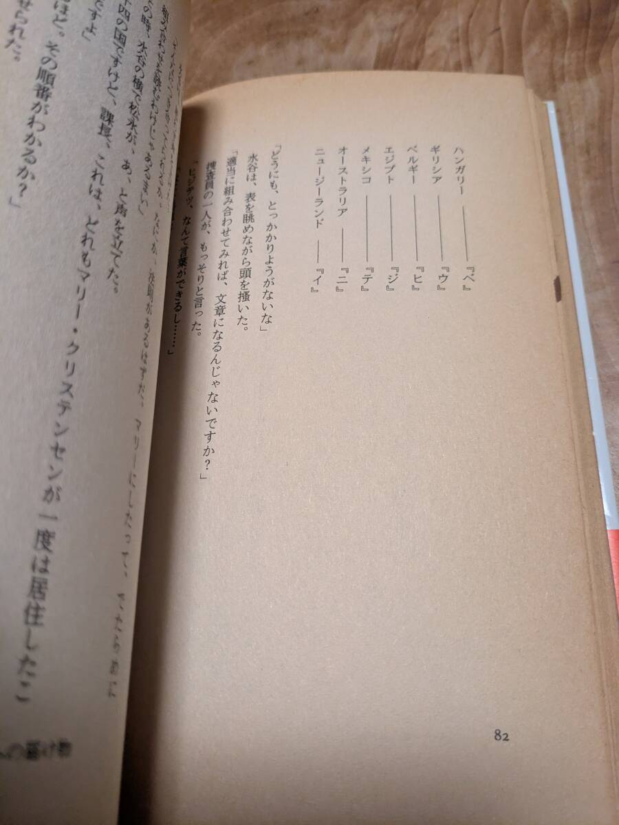 岡嶋 二人「ちょっと探偵してみませんか」昭和６０年１１月１刷　帯あり【送料無料】_画像8
