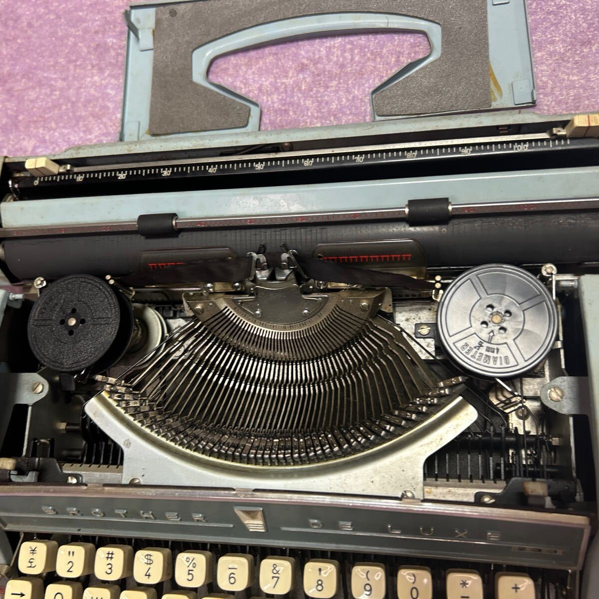 BROTHER ヴィンテージ タイプライター 昭和レトロ コレクション_画像5