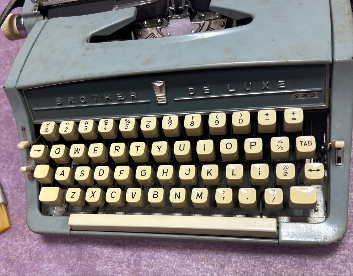 BROTHER ヴィンテージ タイプライター 昭和レトロ コレクション_画像2