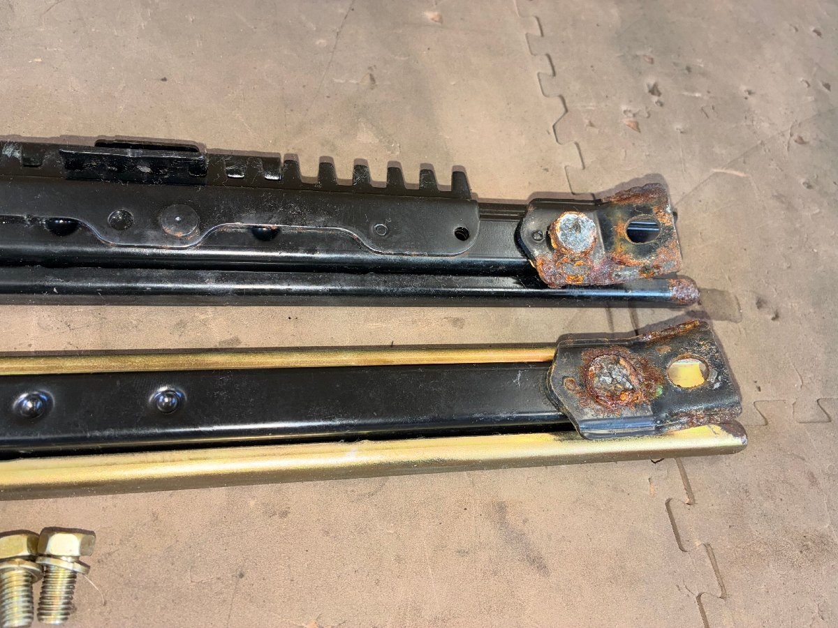 H5年　カプチーノ　EA11R　純正シートレール　助手席　中古品_画像7