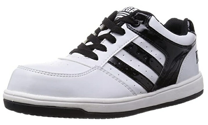 喜多 MK-7790 WHI/BLK ホワイト/ブラック 28.0cm 安全靴 セーフティーシューズ メガセーフティ 樹脂先芯 KITA キタ 送料無料_画像1