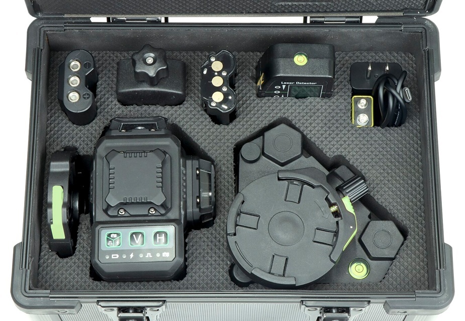 MYZOXxPROstandard G-44PRO マルチグリーンレーザー墨出器 三脚なし フルライン マイゾックスxプロスタンダード '_画像6