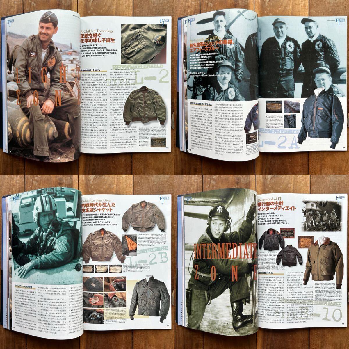 THE REAL McCOY’S ザ リアルマッコイズ 2000年発行資料本 オリジナルA-2 L-2A B-10 B-15A MA-1 G-1 B-3 N-3B バックペイント ヴィンテージ_画像5