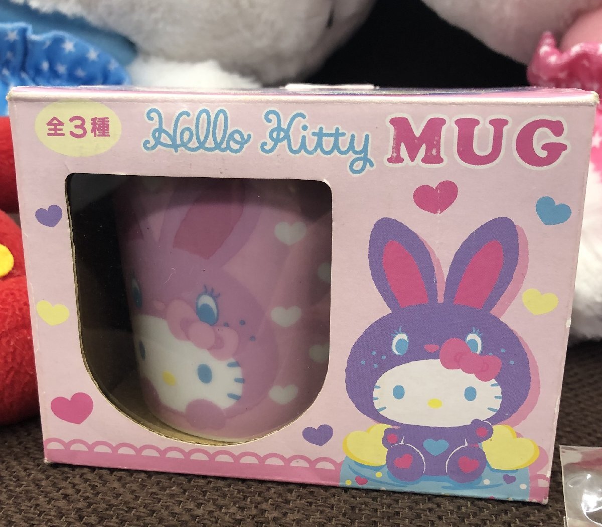 ●Hello Kitty ハローキティ グッズ おまとめ ぬいぐるみ クッション 枕 ストラップ マグカップ 小物入れ 引き出し メイクBOX_画像5