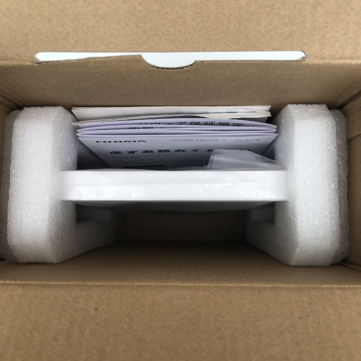 ●未使用 アイ・オー・データ機器 I-O DATA スマートフォン用CDレコーダー CDレコSE ホワイト CD取込 PC不要 ケーブル接続取込 CD-SEW_画像6