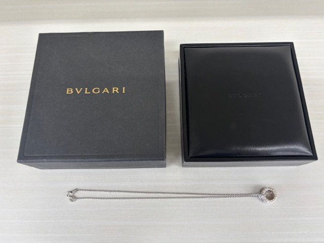 ●ブルガリ BVLGARI ビーゼロワン ペンダント ネックレス K18 12.2g レディース　ＢーＺＥＲＯ１　７５０_画像2