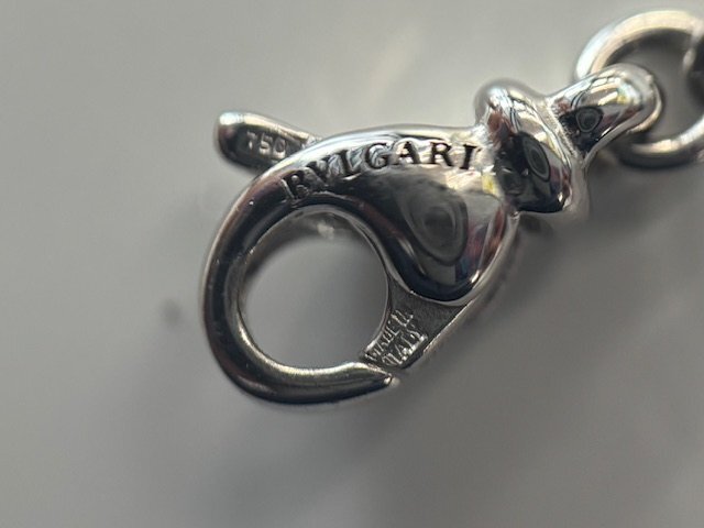 ●ブルガリ BVLGARI ビーゼロワン ペンダント ネックレス K18 12.2g レディース　ＢーＺＥＲＯ１　７５０_画像6