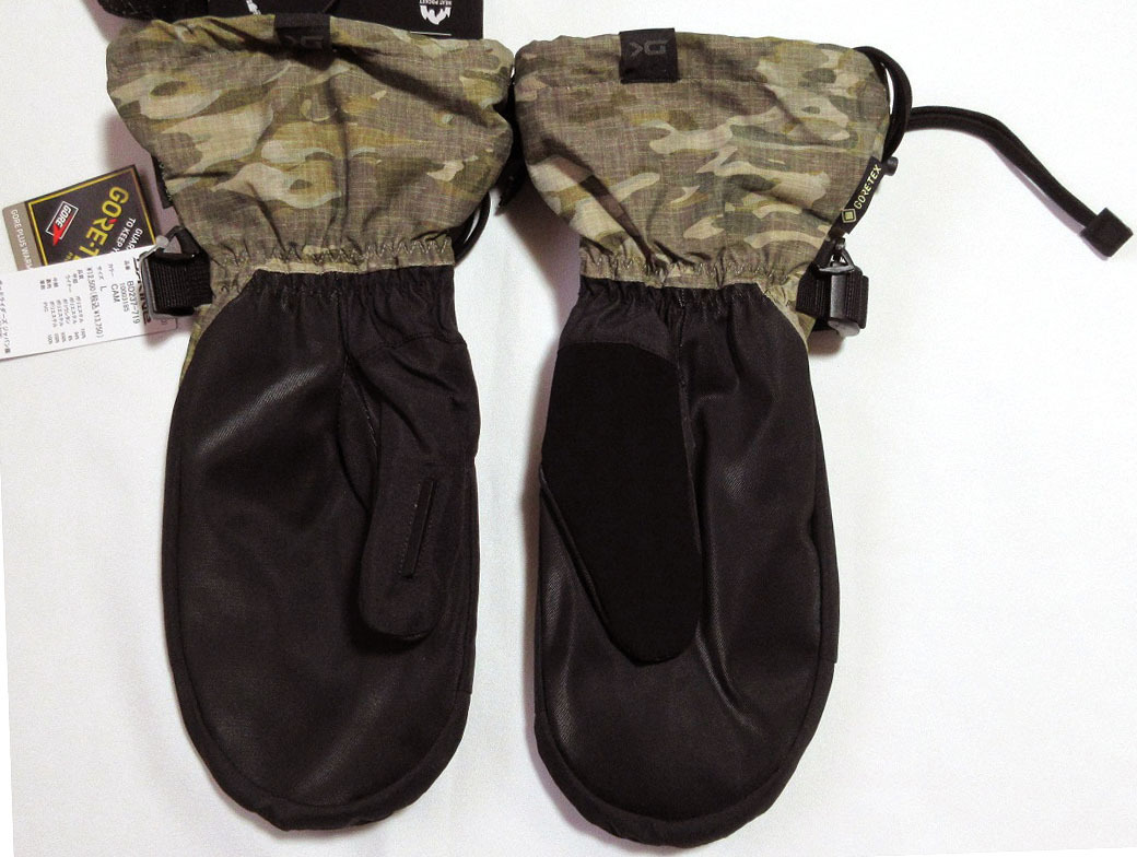 Dakine (ダカイン) TITAN ゴアテックス ミトン グローブ Gore plus warm Mサイズ ブラック カモ スキー スノボ Gore-tex_画像4