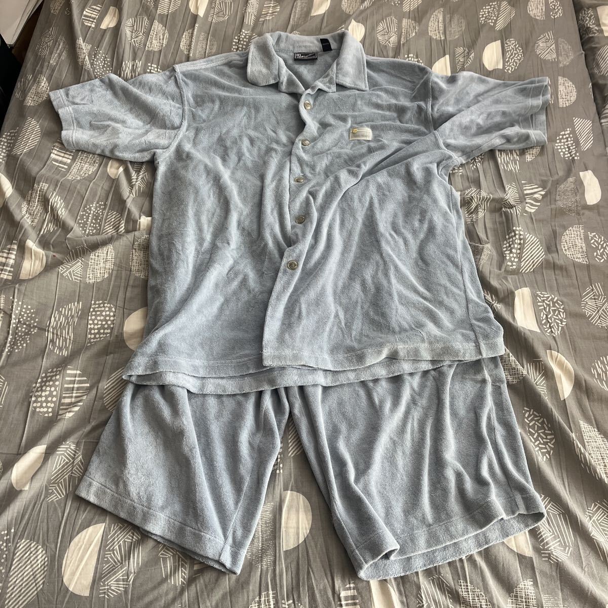 カールカナイ　半袖セットアップ　古着　XL_画像1