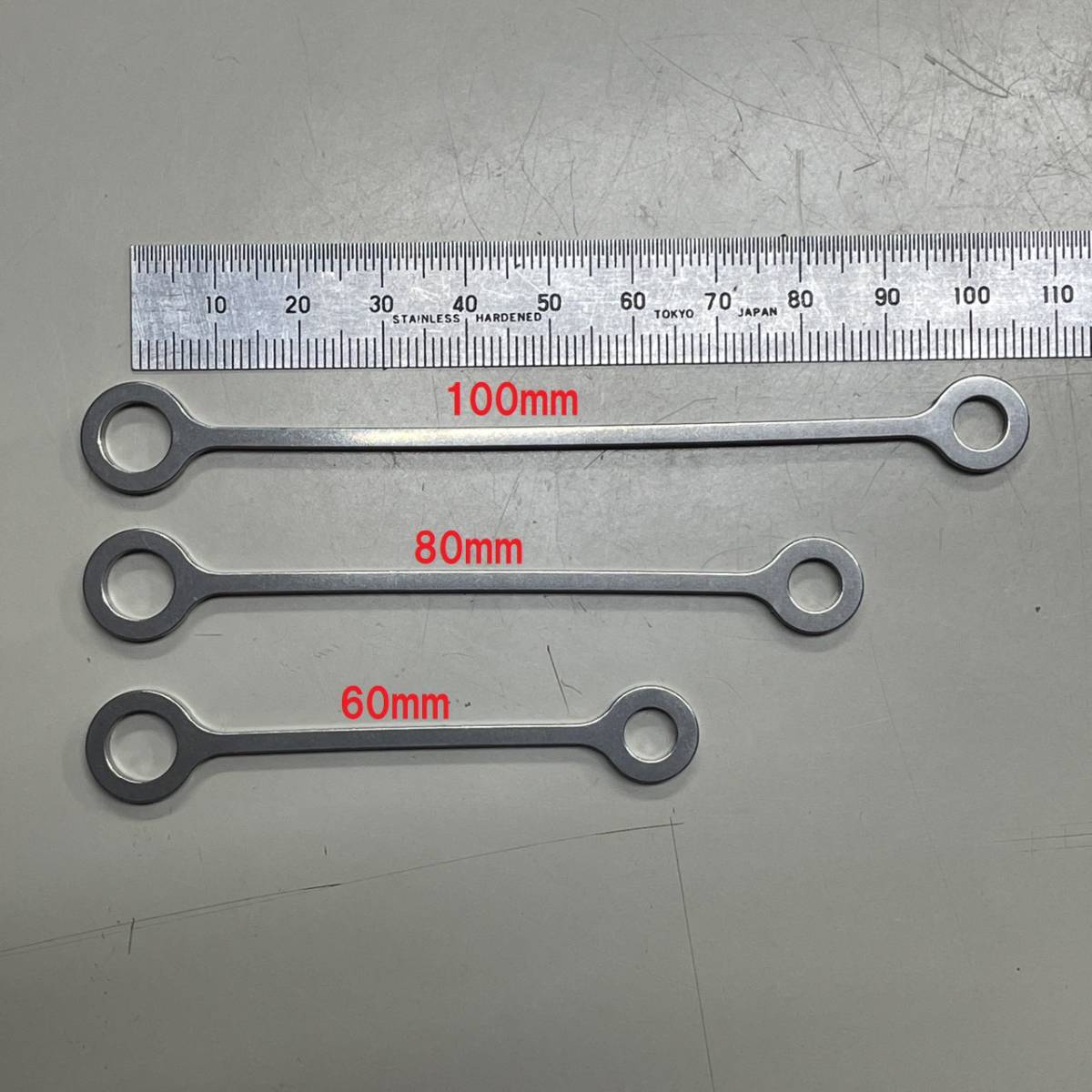 マスター リザーバータンクステー「M8ねじ穴用」80mm ブレンボ AP ブレーキ リザーブタンクステー_画像4