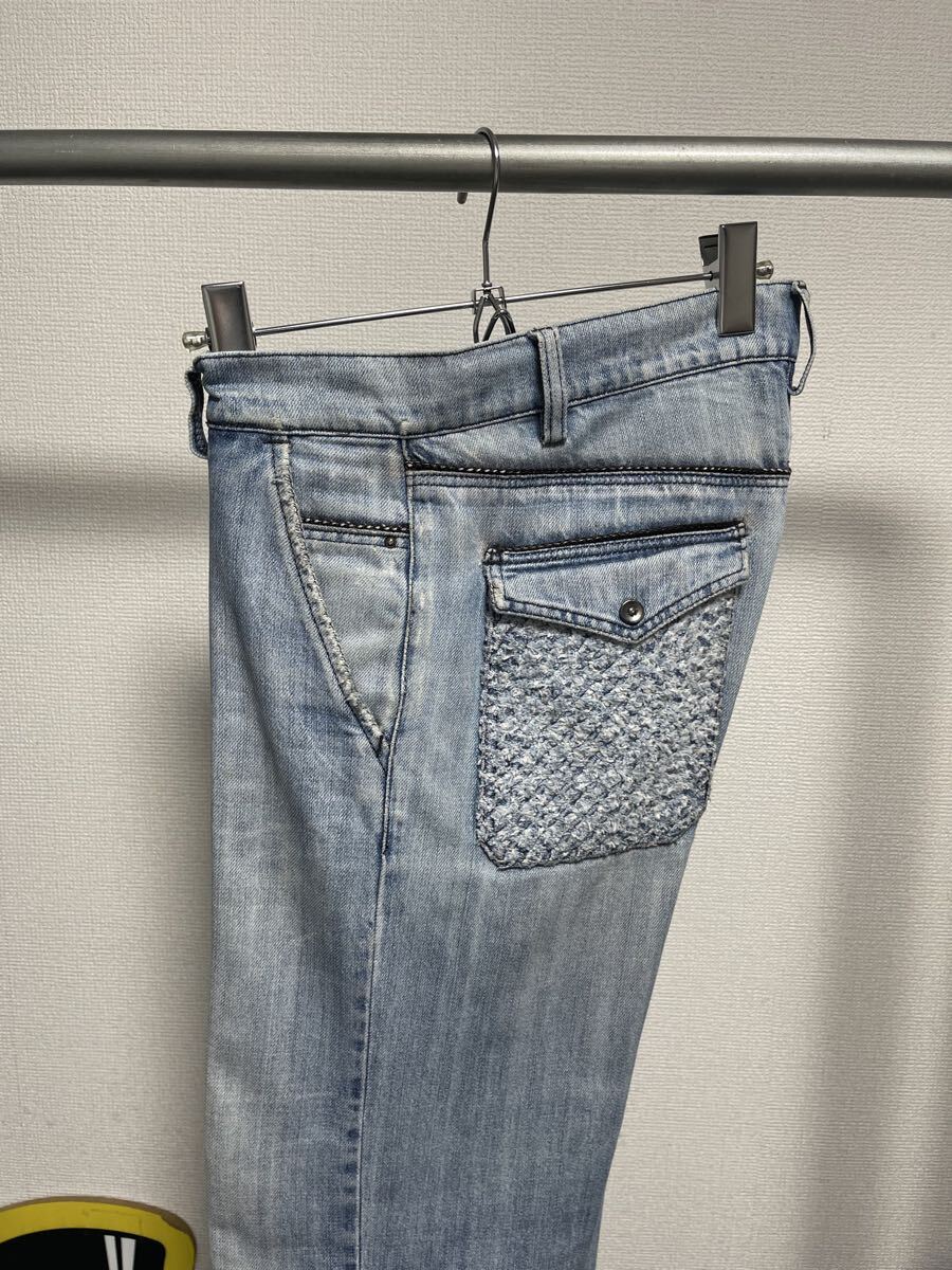 BOTTEGA VENETA ボッテガヴェネタ デニムパンツ　イントレチャート_画像1