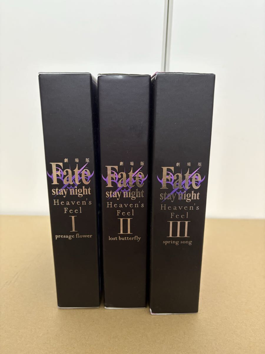 Fate staynight Heaven's_Feel 全章BluRayBOX 限定グッズ おまけ付 最終章劇場ポスター タイプムーン 間桐桜 衛宮士郎 セイバー 遠坂凛_画像2