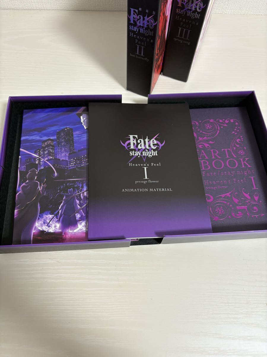Fate staynight Heaven's_Feel 全章BluRayBOX 限定グッズ おまけ付 最終章劇場ポスター タイプムーン 間桐桜 衛宮士郎 セイバー 遠坂凛_画像6