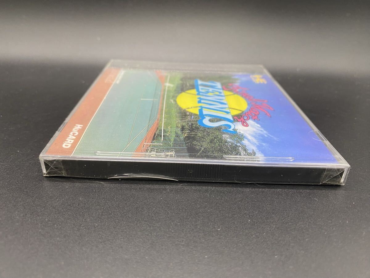 【未開封】 PCエンジン ファイナルマッチテニス Final Match TENNIS PCE Huカード_画像5