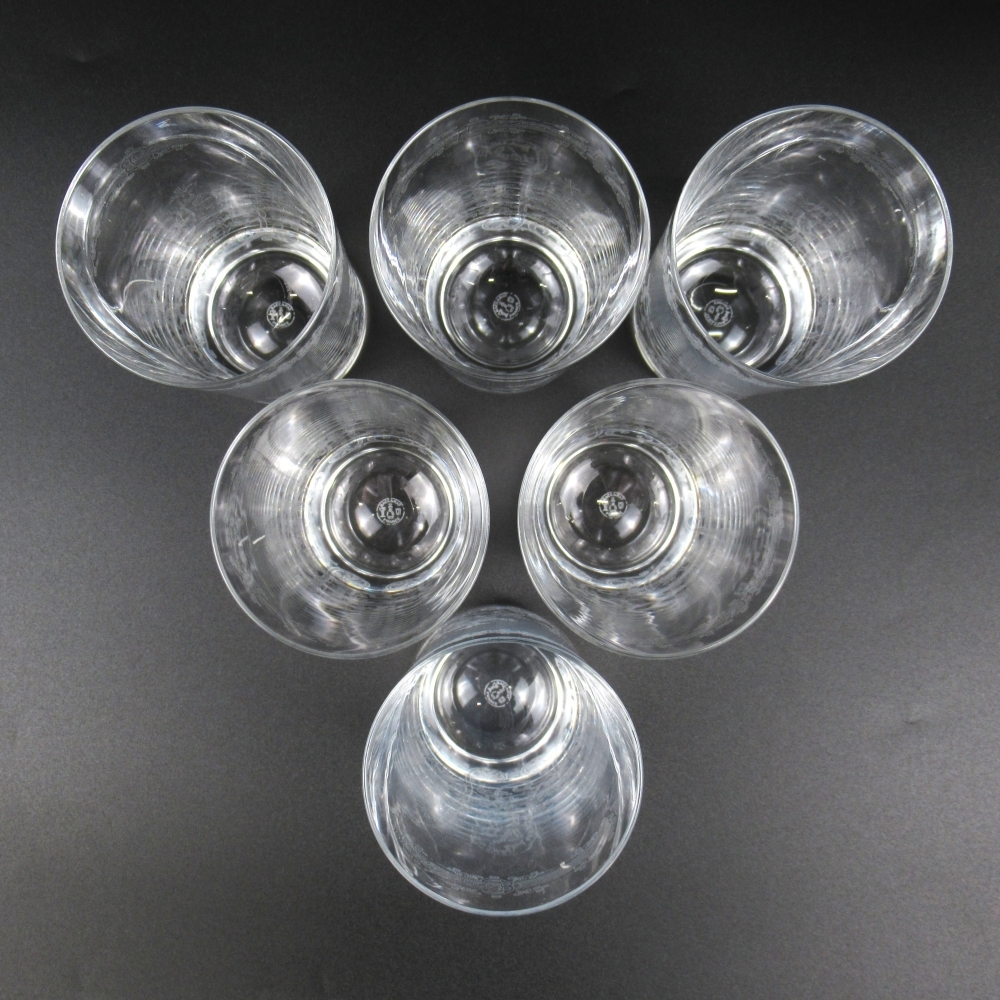 1円〜 Baccarat バカラ ラファイエット ハイボール タンブラー 計6点 箱付 4153306の画像3