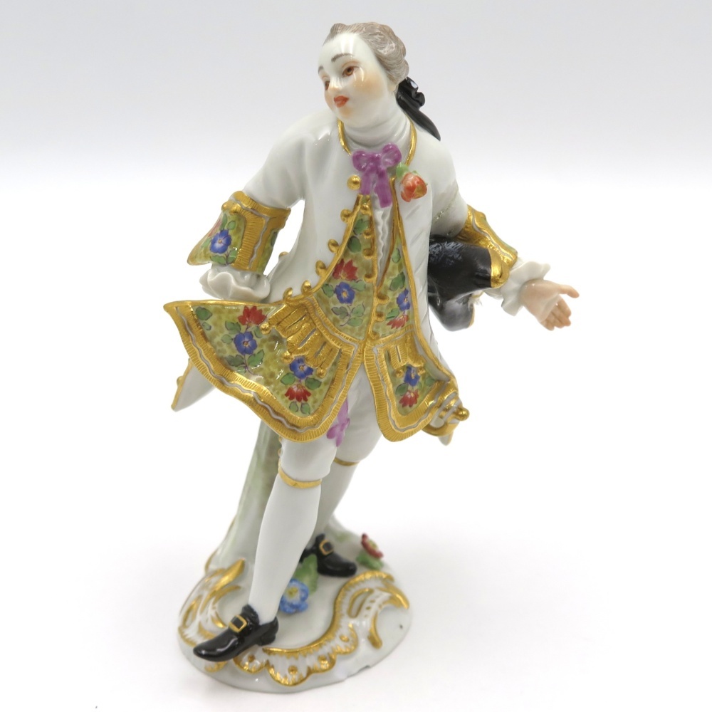 1円? Meissen マイセン クリス?デ?パリ 60250 貴族 フィギュリン ※同梱不可 4197008