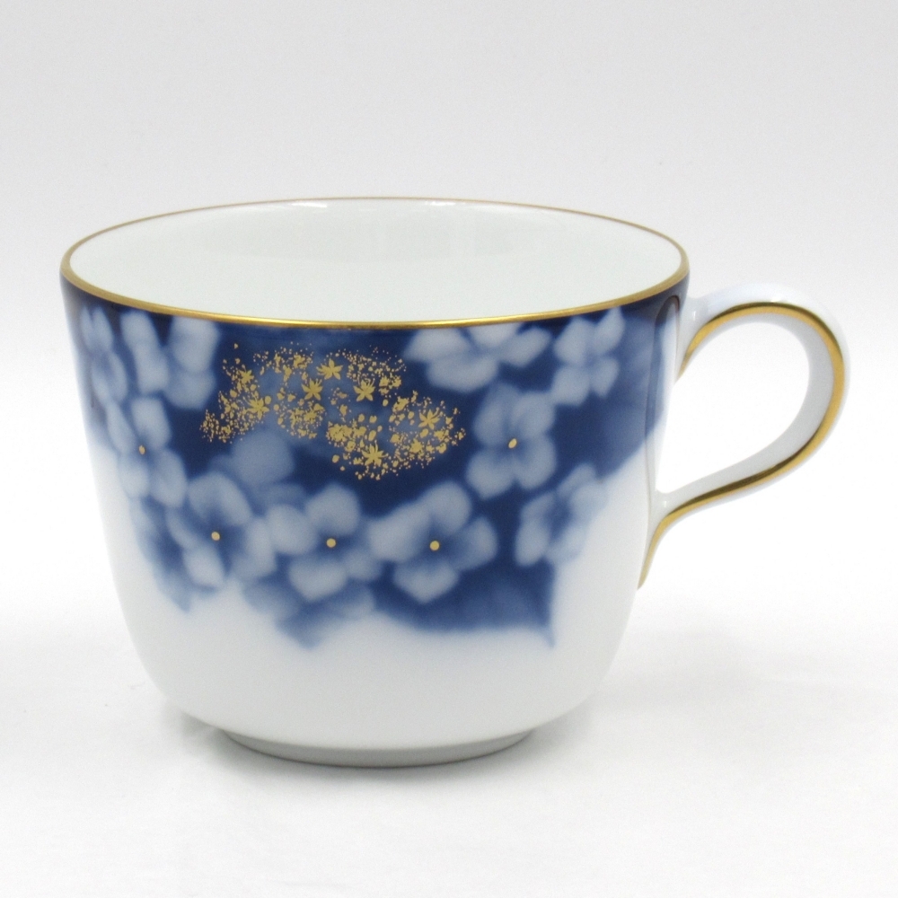 1円? 大倉陶園 コレクターズクラブ 2016 額紫陽花 カップ＆ソーサー 1客 計(jì)2點(diǎn) 4224781