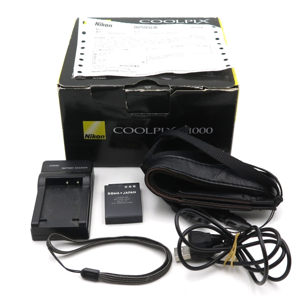 1円〜 Nikon ニコン COOLPIX A1000 コンパクトデジタルカメラ 箱付 動作確認済 4181583_画像6