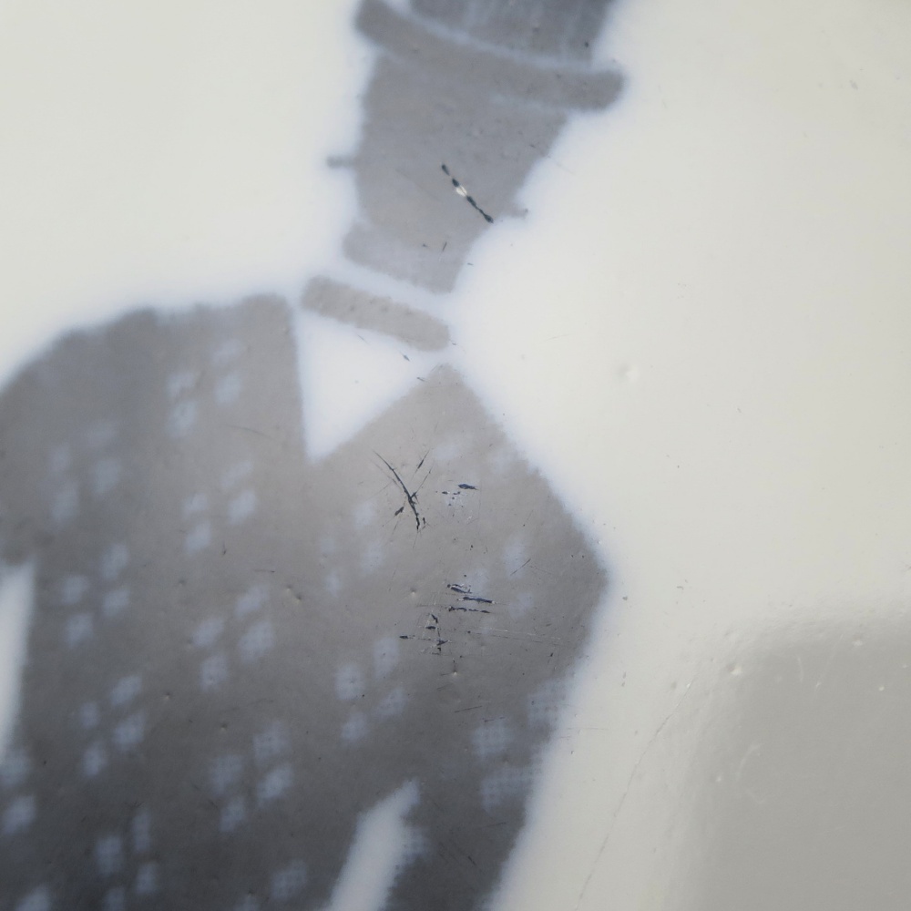 1円〜 Royal Copenhagen ロイヤルコペンハーゲン ブルーフルーテッド トイレタイル 男女セット 4236999_画像5