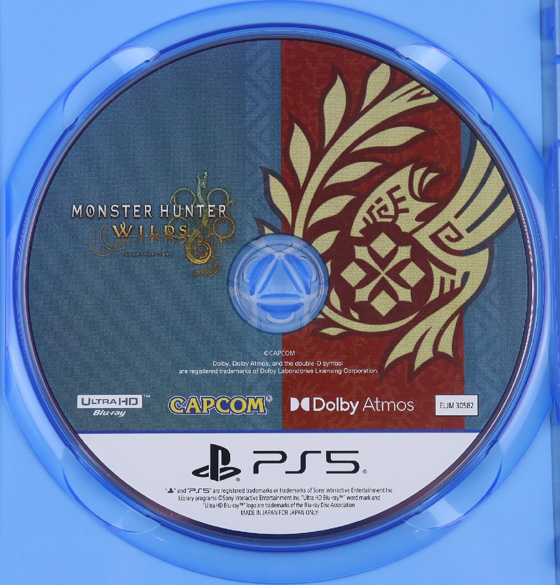 P★中古品★ゲームソフト PS5 『モンスターハンターワイルズ』 CAPCOM/カプコン ELJM-30582 発売:2025年2月 15才以上対象 モンハン_画像3
