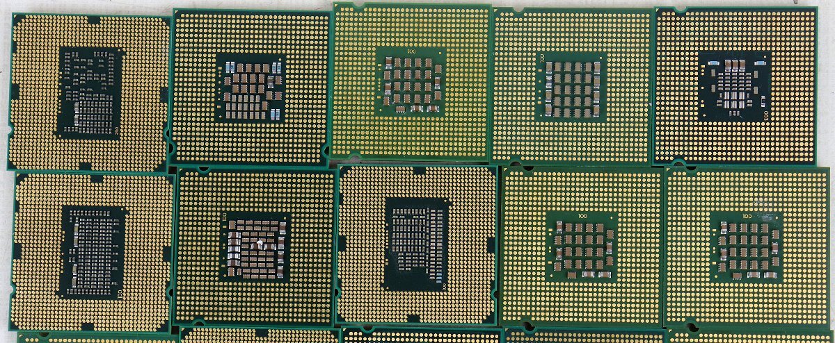 P◆ジャンク品◆PCパーツ 35個 『プロセッサ(CPU) インテル/Intel シリーズ Core 2 Duo E8400・Quad Q9500・Pentium Dual-Core E2180 他』_画像6