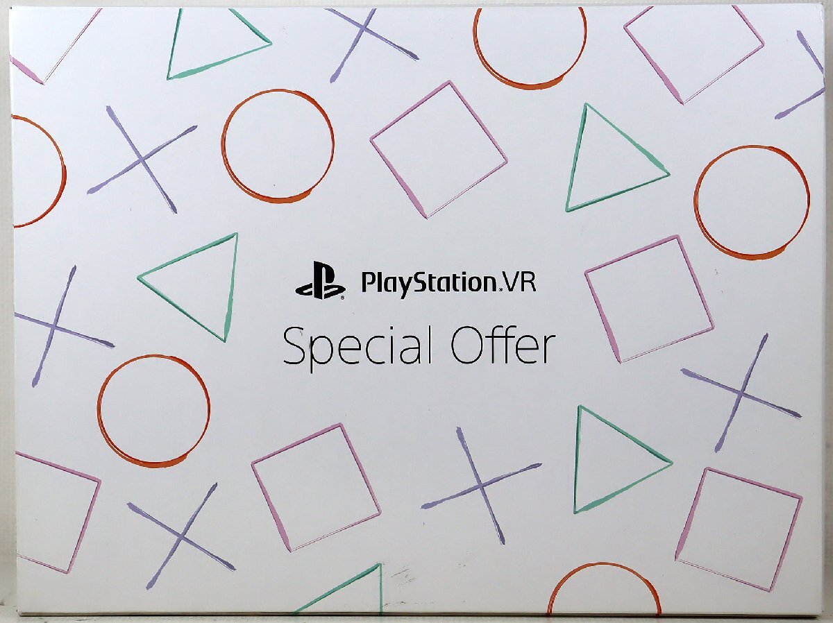 M◆未使用品◆PS4/ゲーム周辺機器『PlayStation VR Special Offer CUHJ-16011・CUH－ZVR2JU』 SONY/ソニー PSVR 特別版パッケージ 仮想空間_画像6
