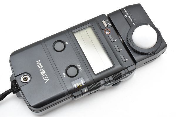 #4529 ミノルタ MINOLTA FLASH METER IV + Viewfinder 10° II 露出計(jì) [動(dòng)作確認(rèn)済]